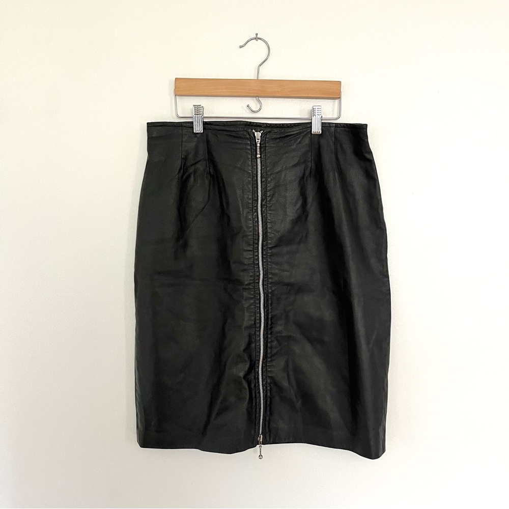 Vintage Daniel leather skirt